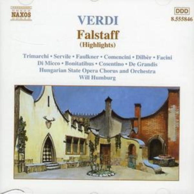 Hungarian State Op Chhumberg - Verdifalstaff Highlights (CD)