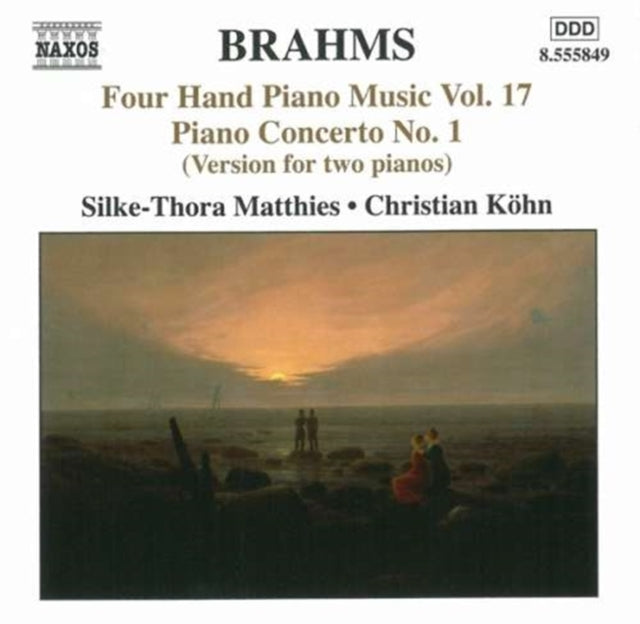 Matthies / Kohn - Brahms / Four Hand Piano Music - Vol. 17 (CD)