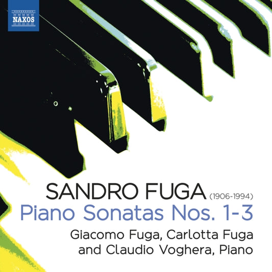 Fuga / Voghera - Sandro Fuga: Piano Sonatas Nos. 1 - 3 (CD)