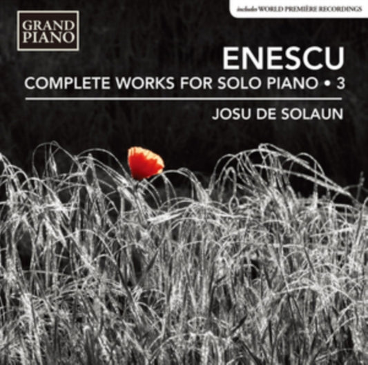 Josu De Solaun - Enescuworks For Piano V 3 (CD)