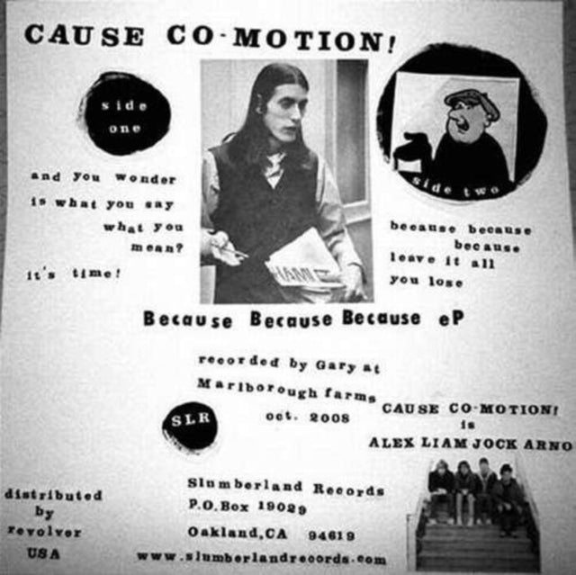 Cause Co-Motion! - Because Because Because (Vinyl)
