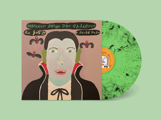Jad & David Fair - Monster Songs For Children (Lime/Black Swirl Vinyl) (Vinyl)