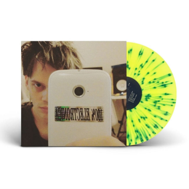 George Clanton - 100% Electronica LP (Neon Yellow/Green Splatter Vinyl) (Vinyl)