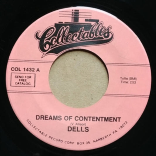 Dells - Dreams Of Contentment / Zing Zing Zing (Vinyl Single)