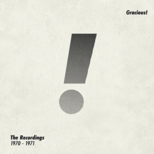 Gracious! - The Recordings 1970-1971 (CD + DVD)