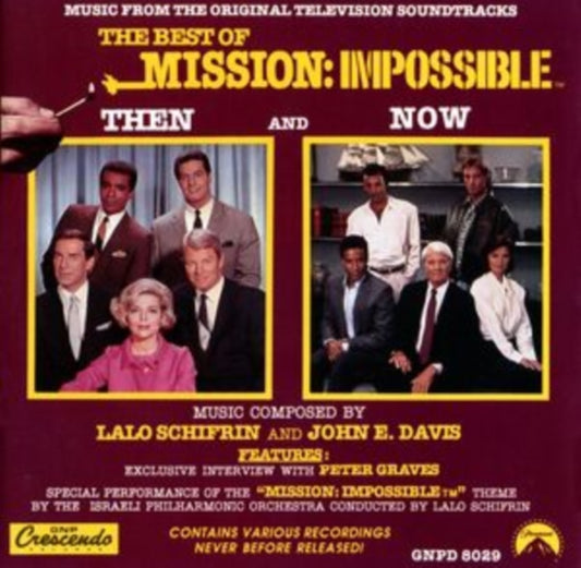 Lalo Schifrin & John E. Davis - The Best Of Mission: Impossible Then And Now (CD)