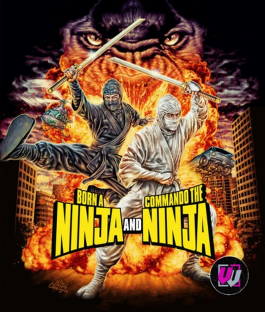 Various Artists - Born A Ninja/ Commando The Ninja Double Feature (Visual Vengeance Collector's Edition) (Blu-ray)