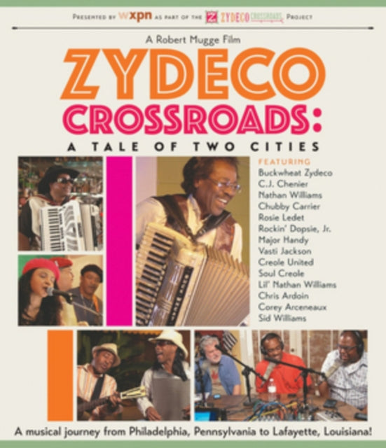Various Artists - Zydeco Crossroads A Tale Of Two Cities (Blu-ray)