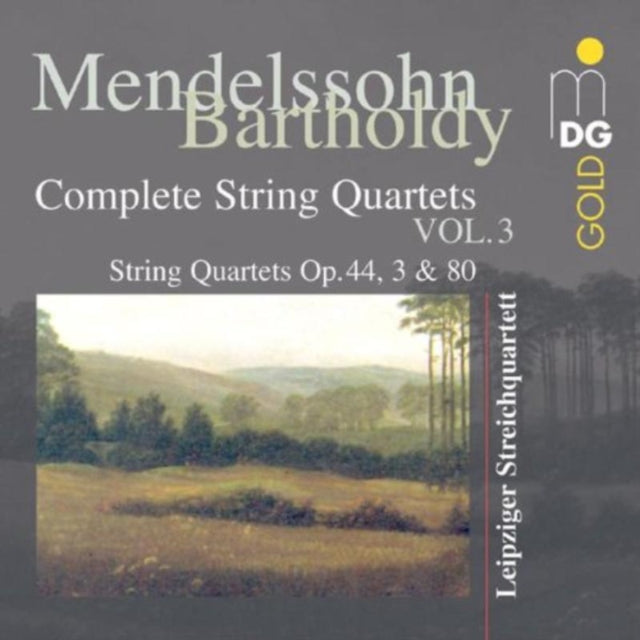 Leipzig String Quartet - Mendelssohncompete String Qtts Vol 1 (CD)