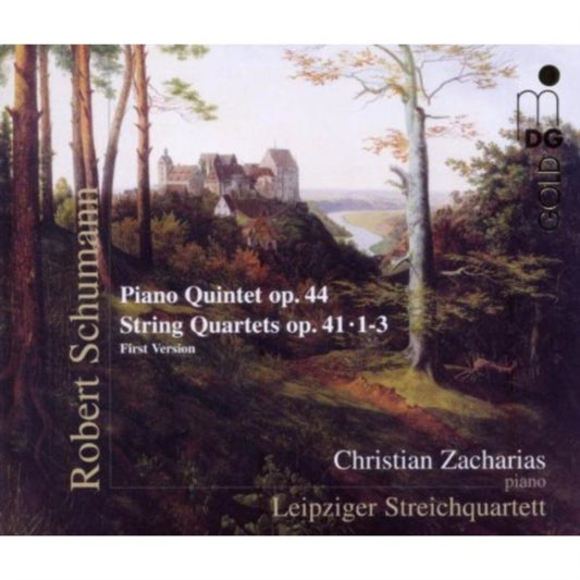 Zacharias / Leipzig String Qrt - Schumann/Pno Qnt/String Qrts Nos 1-3 (CD)