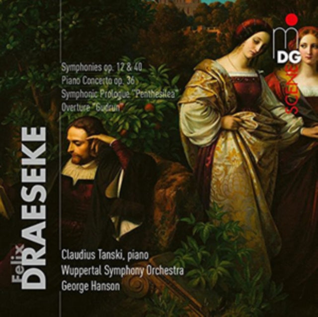 Claudius Tanski / Wuppertal Symphony Orchestra - Felix Draeseke: Orchestral Works / Piano Concerto (CD)