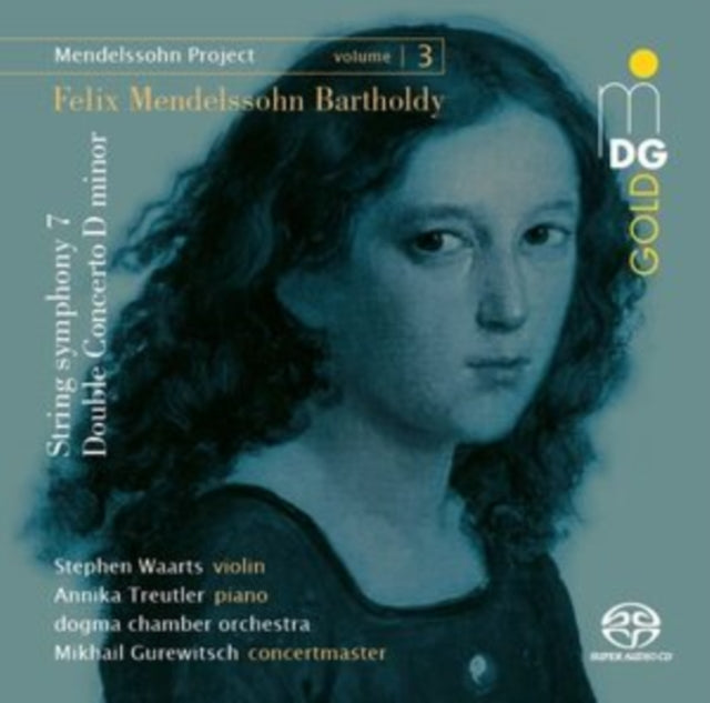 Stephen Waarts / Annika Treutler / Dogma Chamber Orchestra - Mendelssohn: Sinfonia VII Dble Conc For Violin / Piano & Orch (SACD)