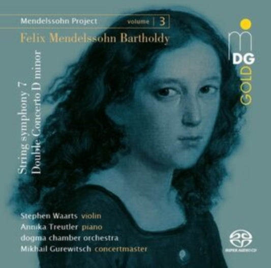 Stephen Waarts / Annika Treutler / Dogma Chamber Orchestra - Mendelssohn: Sinfonia VII Dble Conc For Violin / Piano & Orch (SACD)