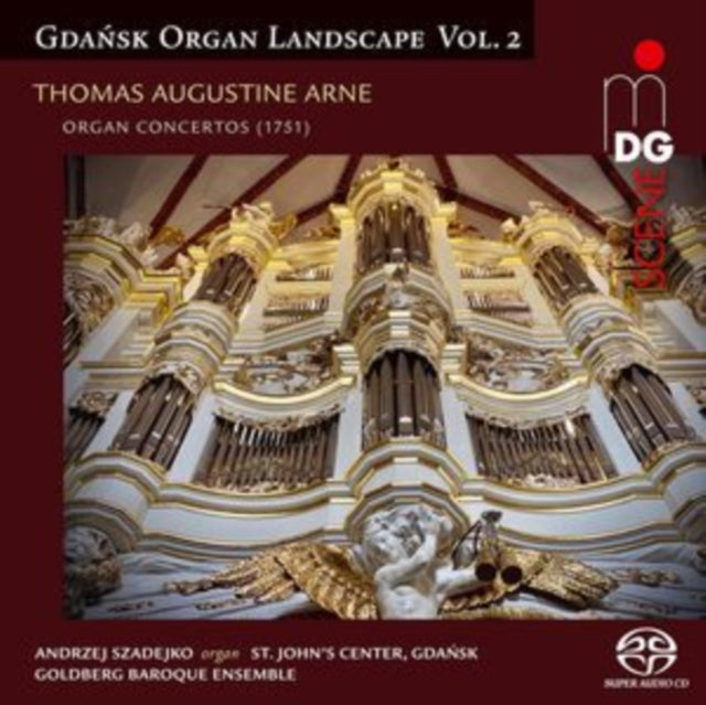 Andrzej Szadejko (Organ) / Goldberg Baroque Ensemble - Arne: Organ Concertos (SACD)