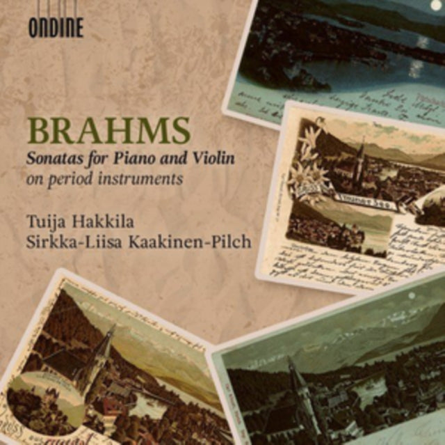 Hakkila/Kaakinen-Pilch - Brahms/Violin Sonatas (CD)