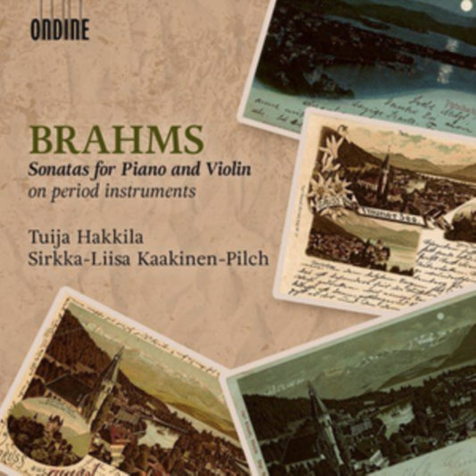 Hakkila/Kaakinen-Pilch - Brahms/Violin Sonatas (CD)