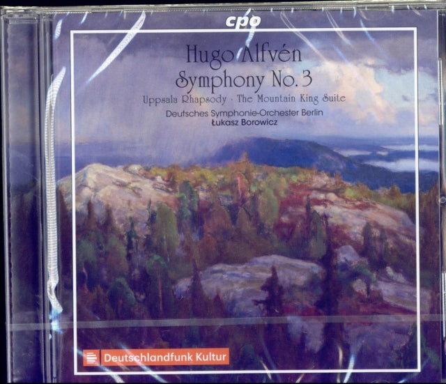Dso Berlin / Borowicz - Hugo Alfven: Complete Symphonies. Vol. 2 - Symphony No. 3 / Uppsala Rhapsody / The Mountain King Suite (CD)