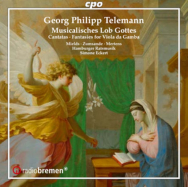 Various Artists - Georg Philipp Telemann: Cantatas From Musicalisches Lob Gottes Und Fantasies For Viola Da Gamba (CD)