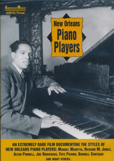 Various Artists - New Orleans Piano Players Rare Vintage F (DVD)
