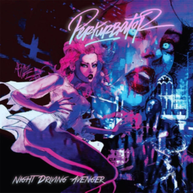 Perturbator - Night Driving Avenger (Frosted Clear Vinyl) (Vinyl)