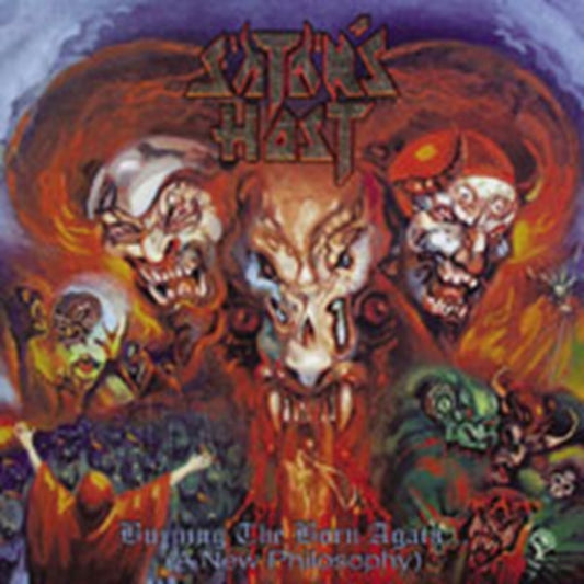 Satans Host - Burning The Born Again... (CD)