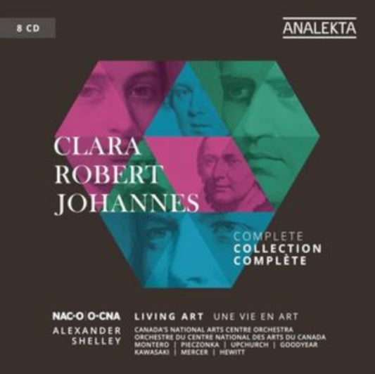 Canadas National Arts Centre Orchestra / Alexander Shelley - Clara / Robert / Johannes: Living Art (Complete Collection) (CD Box Set)