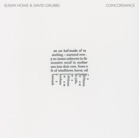 Susan Howe & David Grubbs - Concordance (Vinyl)