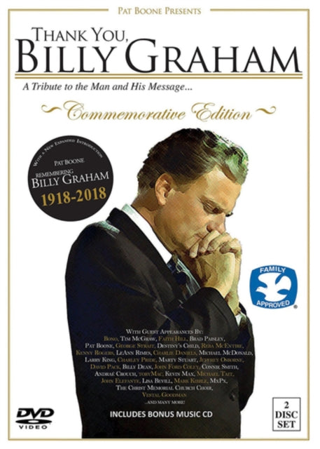 Billy Graham - Thank You. Billy Graham: A Tribute To The Man And His Messag (CD + DVD)