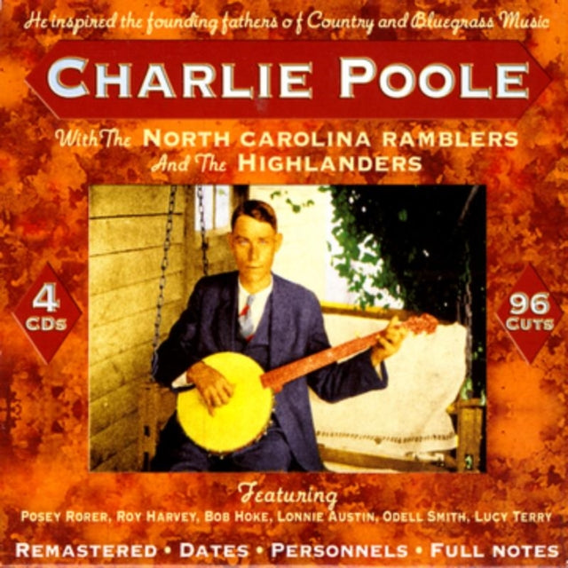 Charlie Poole - With The North Carolina (CD)