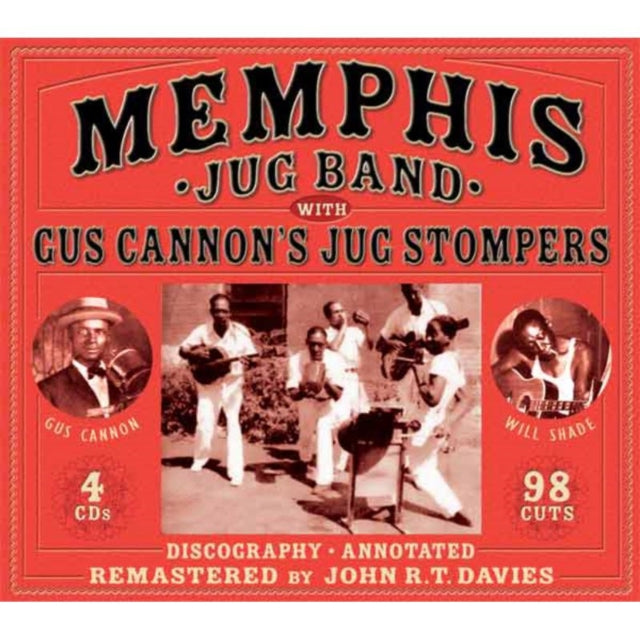 Memphis Jug Band / Gus Cannon - Memphis Jug Band With Gus (CD)