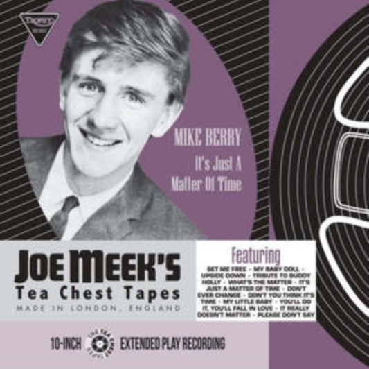 Mike Berry - It's Just A Matter Of Time - Joe Meek Tea Chest Tapes (Vinyl Single)