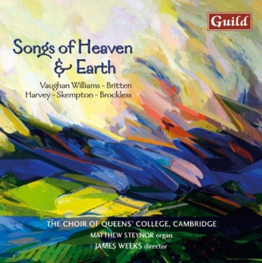 Choir Queens College Camb - Britten. Brockless. Harvey: Songs Of Heaven & Earth (CD)