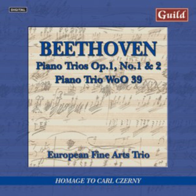 European Fine Arts Trio - Ludwig Van Beethoven: Piano Trios Vol. 1 (CD)