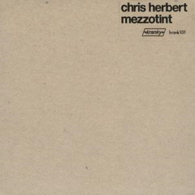 Chris Herbert - Mezzotint (CD)