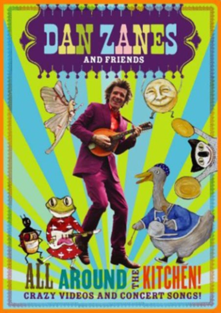 Dan Zanes And Friends - All Around The Kitchen! Crazy Videos & Concert Songs (DVD)