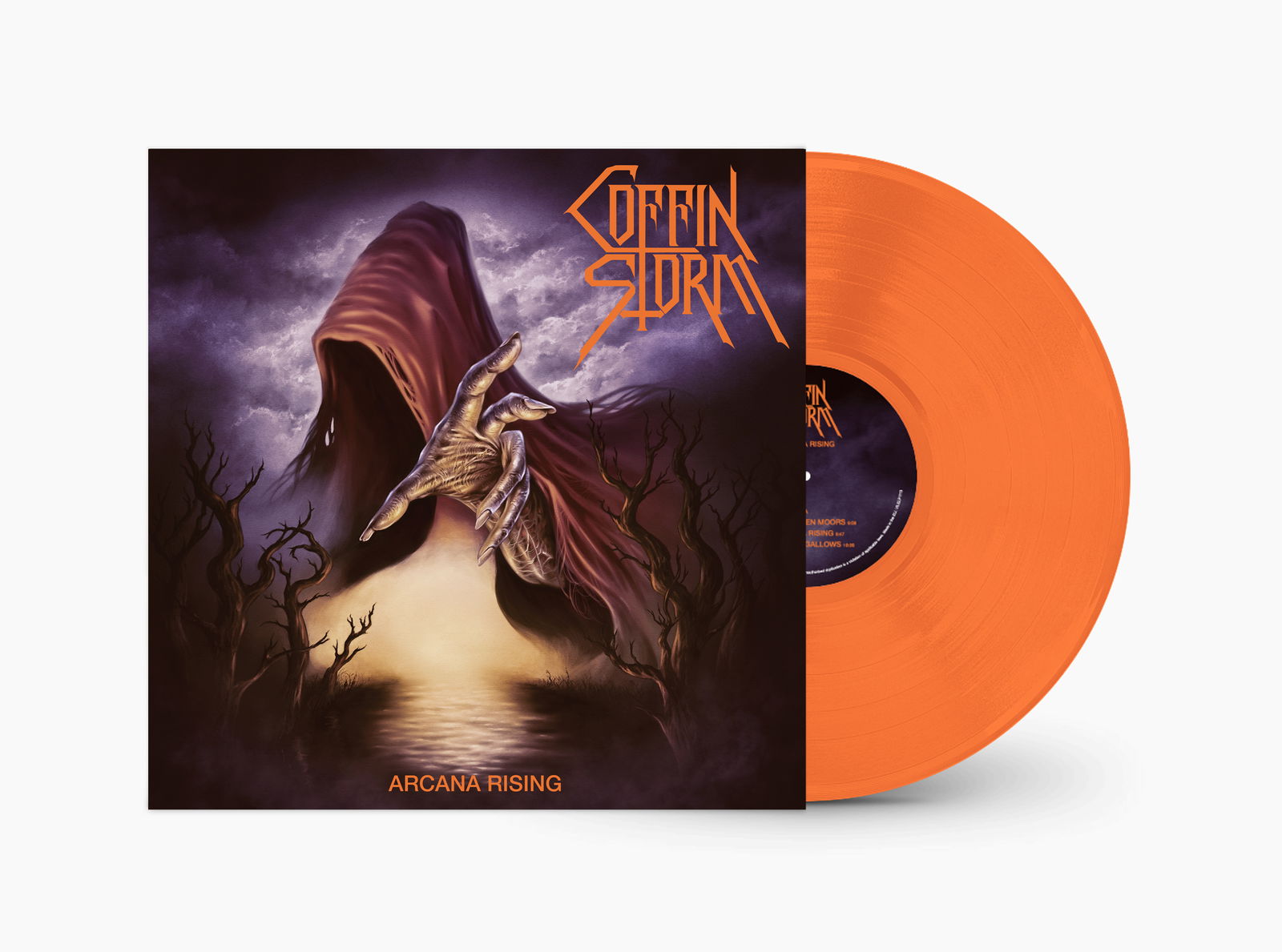 Coffin Storm - Arcana Rising (Orange Vinyl) (Vinyl)