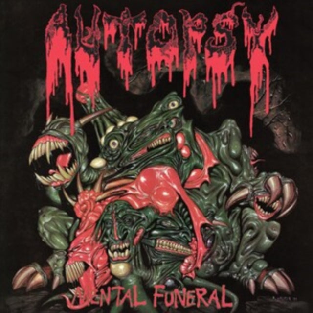 Autopsy - Mental Funeral (35th Anniversary) (Red/Dark Green Ink Spot Vinyl) (Vinyl)