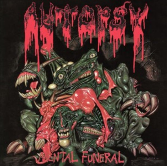 Autopsy - Mental Funeral (35th Anniversary) (Red/Dark Green Ink Spot Vinyl) (Vinyl)