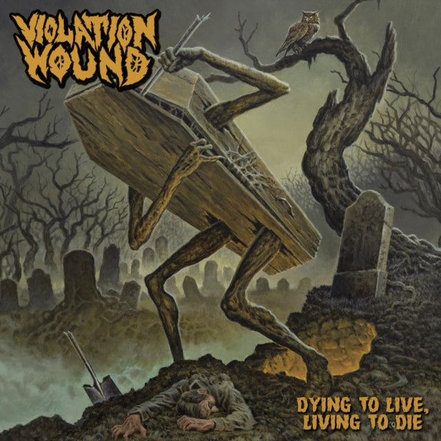 Violation Wound - Dying To Live. Living To Die (Vinyl)