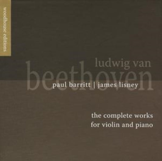 Paul Barritt & James Lisney - Beethoven Complete Works For Violin & Pi (CD)