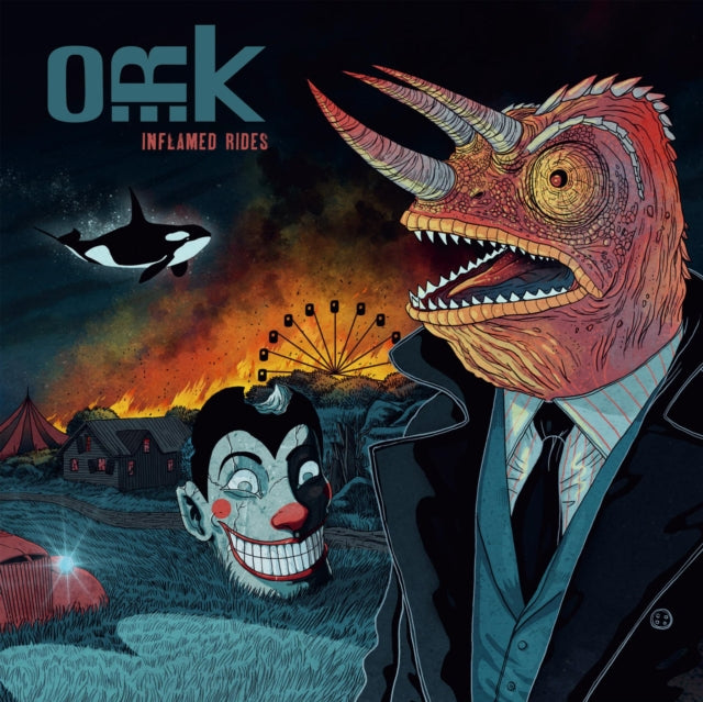 O.R.K. - Inflamed Rides (Blue Vinyl) (Vinyl)