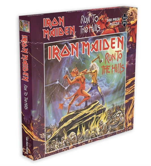Iron Maiden - Iron Maiden Run To The Hills 500 Piece Jigsaw Puzzle (Jigsaw Puzzle)