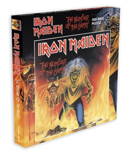 Iron Maiden - Iron Maiden The Number Of The Beast - Single 500 Piece Jigsaw Puzzle (Jigsaw Puzzle)