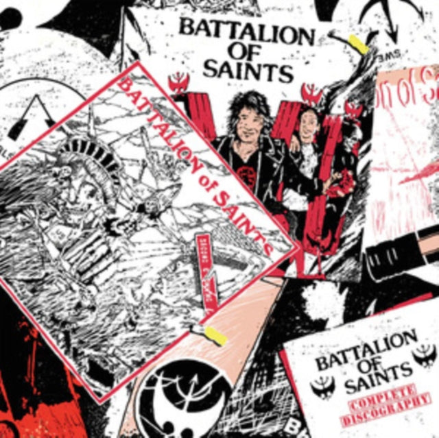 Battalion Of Saints - Complete Discography (Red/White/Blue Triple Vinyl) (Vinyl)