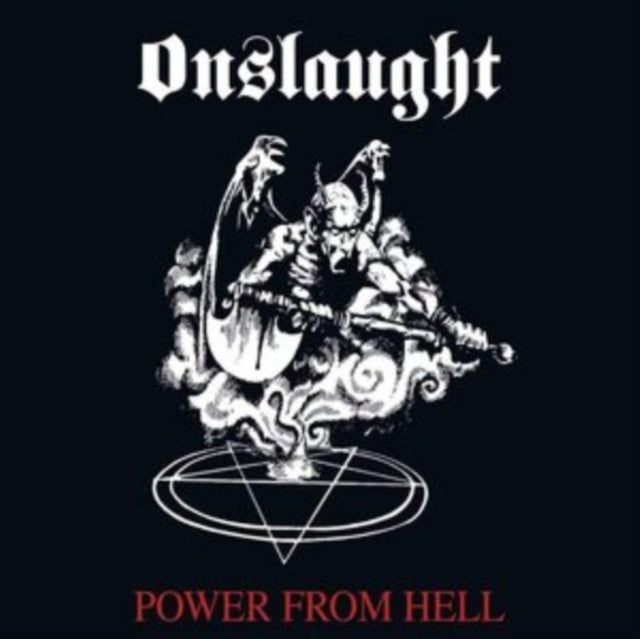 Onslaught - Power From Hell (White/Red Splatter Vinyl) (Vinyl)