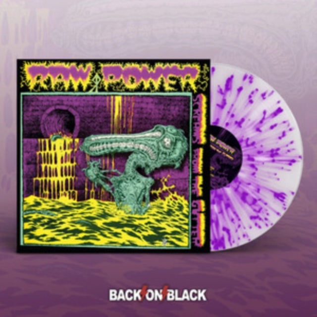 Raw Power - Screams From The Gutter (White/Purple Splatter Vinyl) (Vinyl)