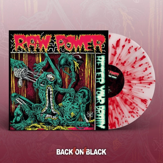 Raw Power - After Your Brain (White/Red Splatter Vinyl) (Vinyl)
