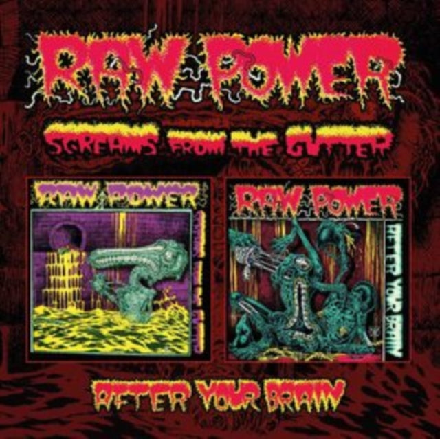 Raw Power - Screams From The Gutter / After Your Brain (CD)