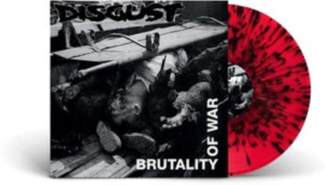 Disgust - Brutality Of War (Red/Black Splatter Vinyl) (Vinyl)