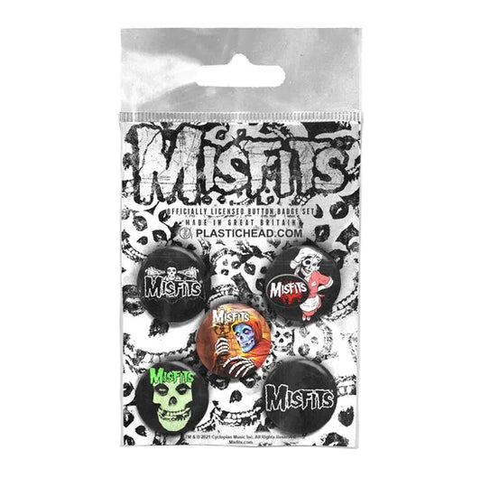 Misfits - Misfits Button Badge Set (Badge Pack)